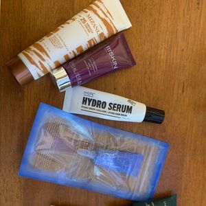 Makeup and hair care bundle